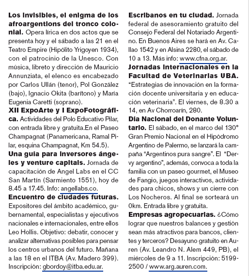 Diario La Razón 5 noviembre 2014