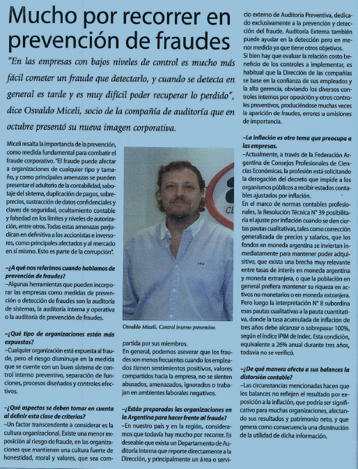 Auren en la Revista Mercado de Enero 2015.