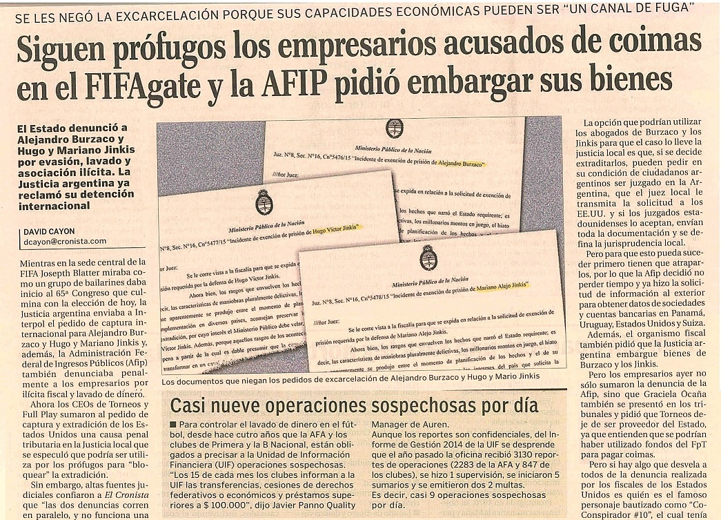 Auren en Diario El Cronista