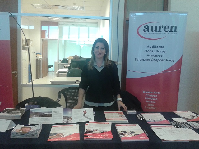 Auren estuvo presente en la Feria de Empresas de la Universidad Austral