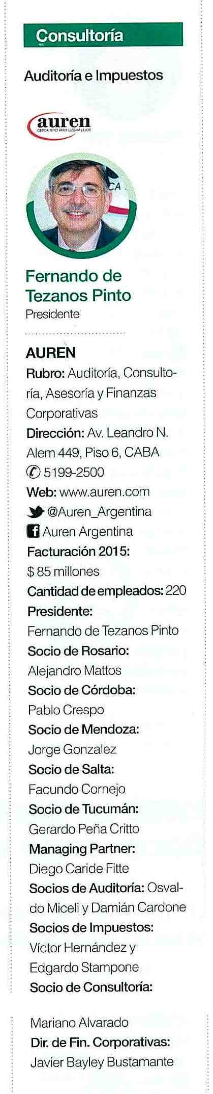 Auren en QUIEN ES QUIEN