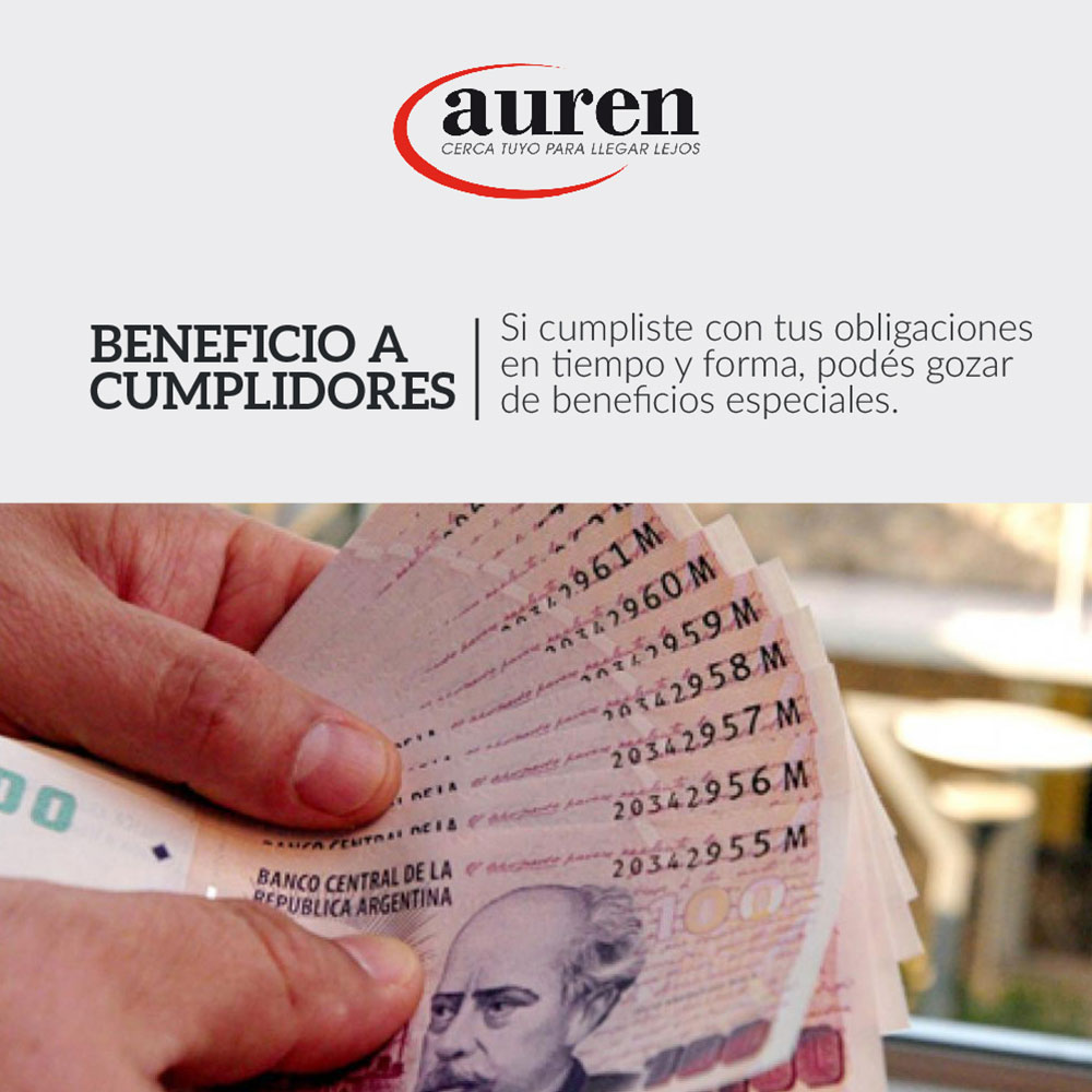 Beneficio a cumplidores