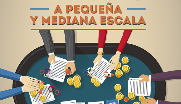 Blanqueo a pequeña y mediana escala