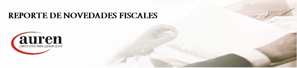 Reporte de Novedades Fiscales N° 387