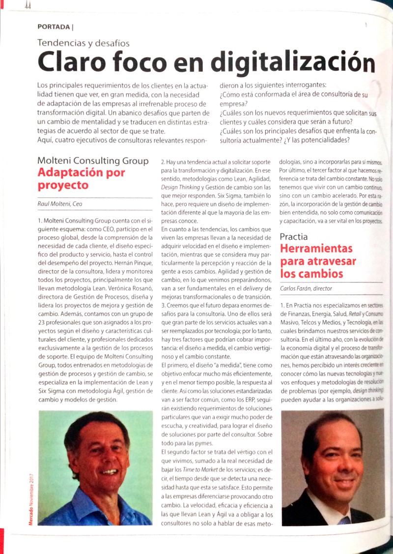 Auren en Revista Mercado. Especial Consultoría