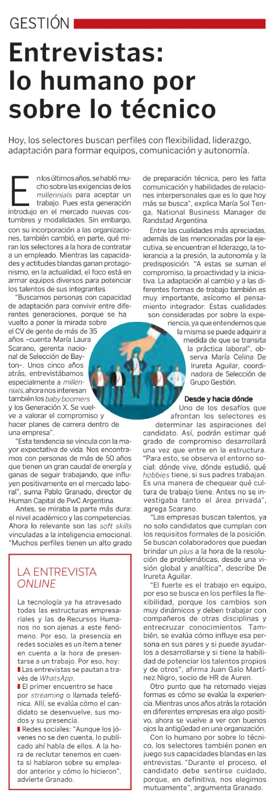 Entrevistas: lo humano por sobre lo técnico