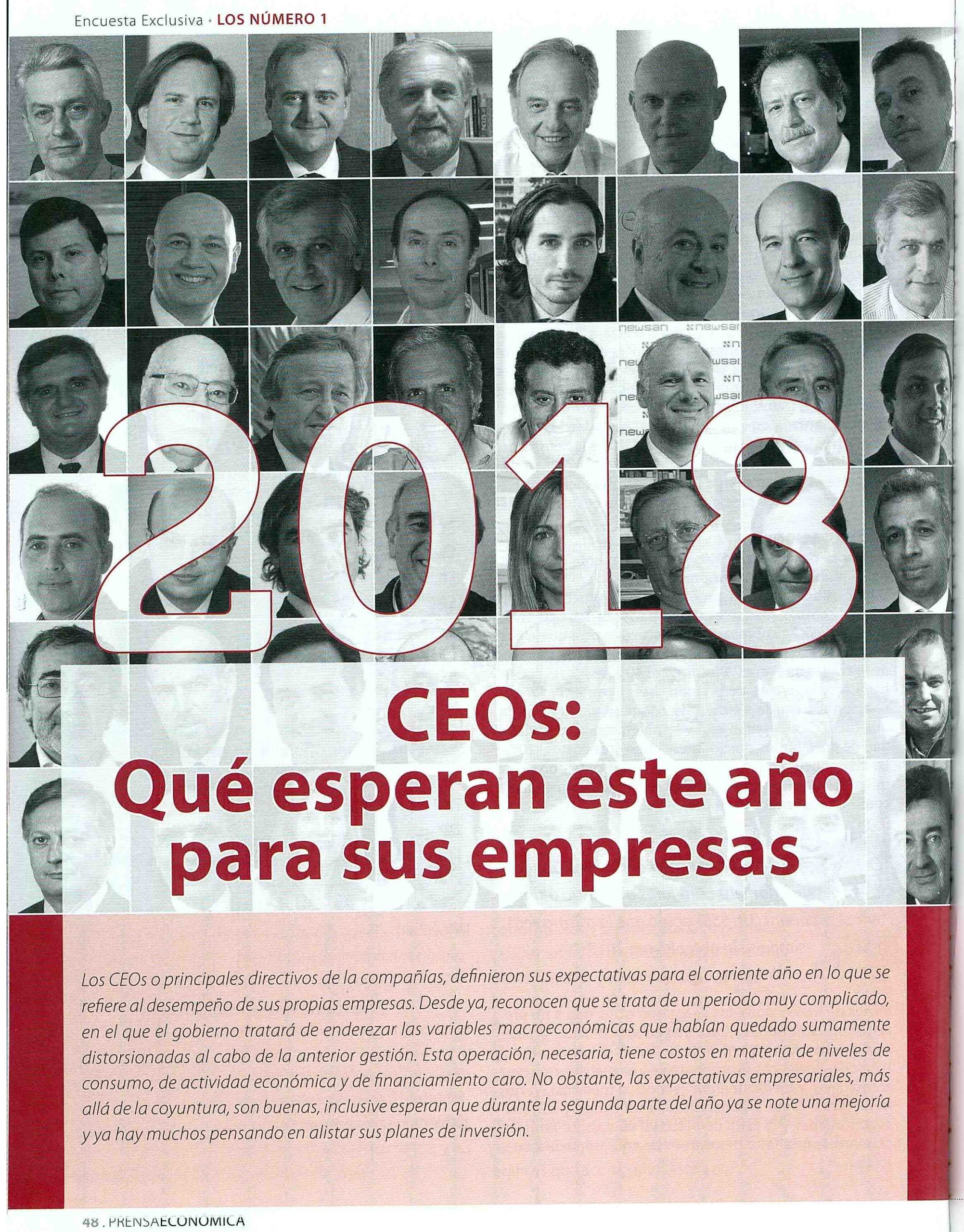 CEOS: Qué esperan este año para sus empresas
