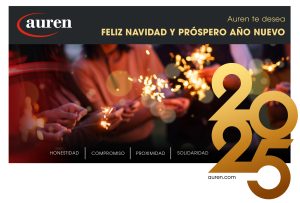 Auren les desea Felices Fiestas