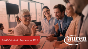 Boletín Tributario Septiembre 2022