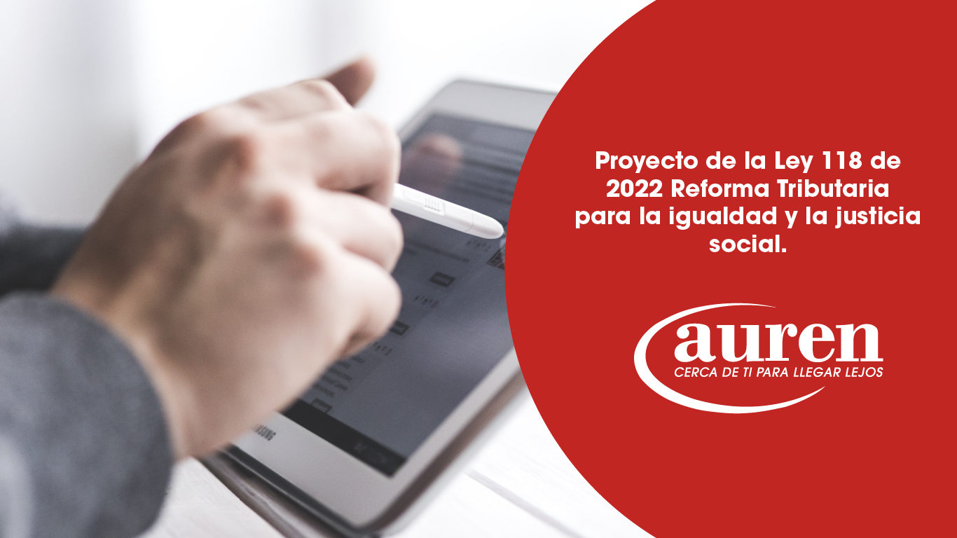 Ley 118 de 2022 – Reforma Tributaria