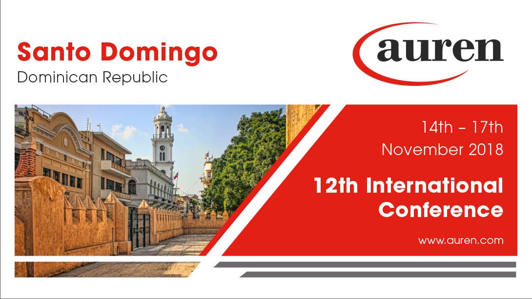 12ª CONFERENCIA INTERNACIONAL DE AUREN EN SANTO DOMINGO, REPÚBLICA DOMINICANA 12ª CONFERENCIA INTERNACIONAL DE AUREN EN SANTO DOMINGO, REPÚBLICA DOMINICANA