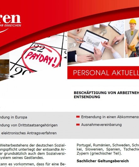 Arbeitnehmer im Ausland/Teil 3