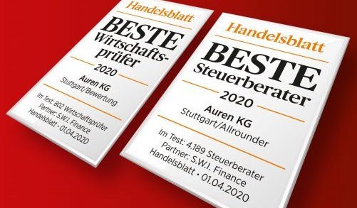 Auren erneut zu „Deutschlands beste Steuerberater und Wirtschaftsprüfer“ gekürt Auren erneut zu „Deutschlands beste Steuerberater und Wirtschaftsprüfer“ gekürt