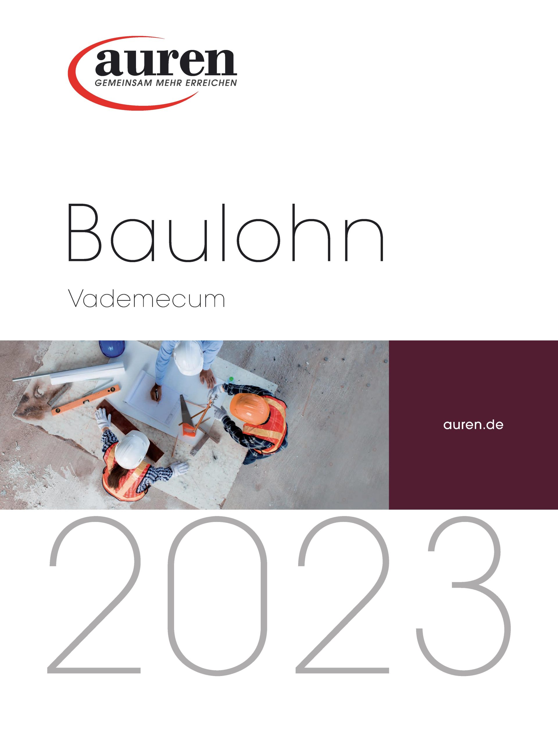 Vademecum 2023 Baulohn