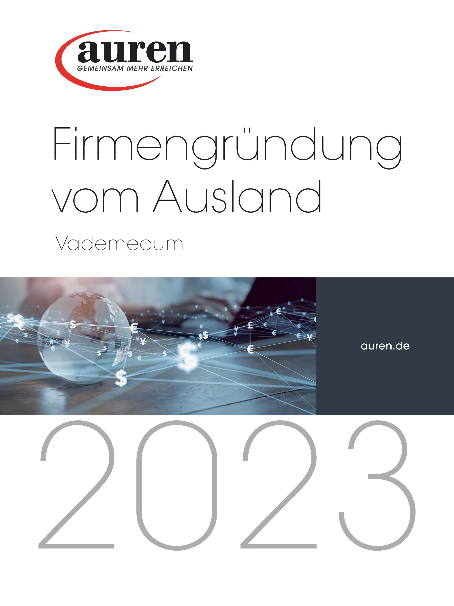 Vademecum 2023 Firmengründung vom Ausland