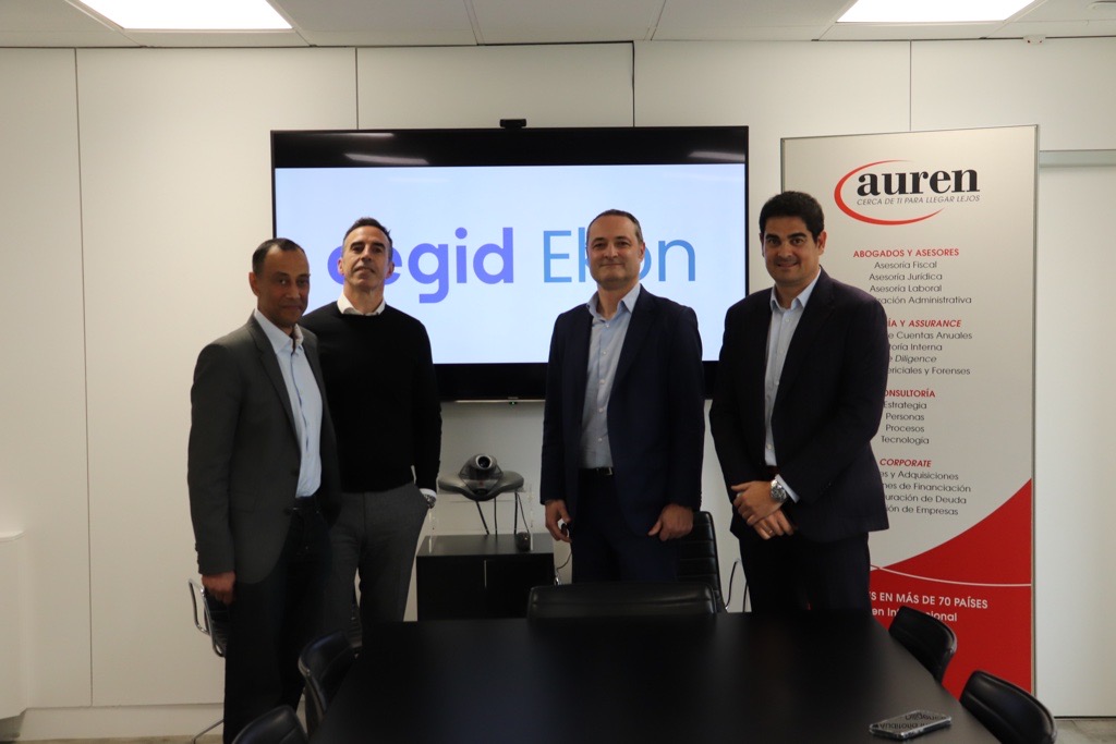 Cegid Ekon y Auren firman una alianza como solución de nóminas y RRHH para sus clientes