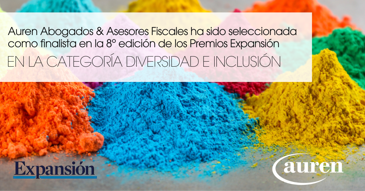 Auren Abogados y Asesores Fiscales finalista en la 8ª edición de los Premios Expansión