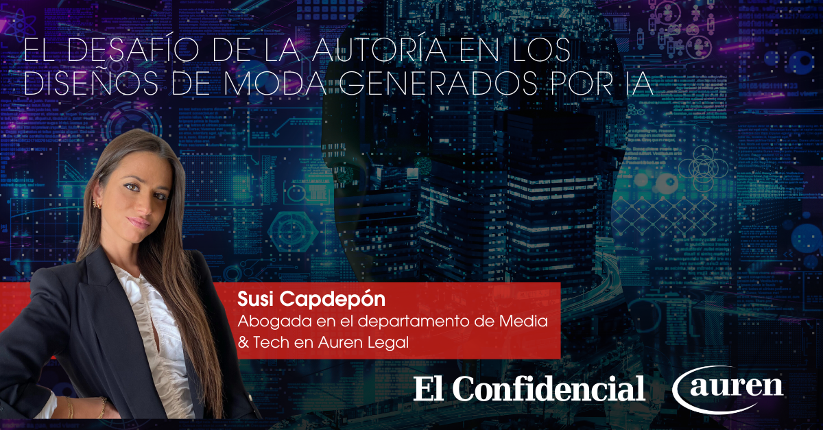 El desafío de la autoría en los diseños de moda generados por IA