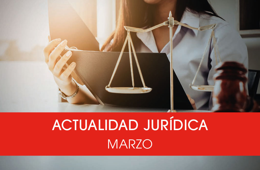Actualidad jurídica marzo 2024