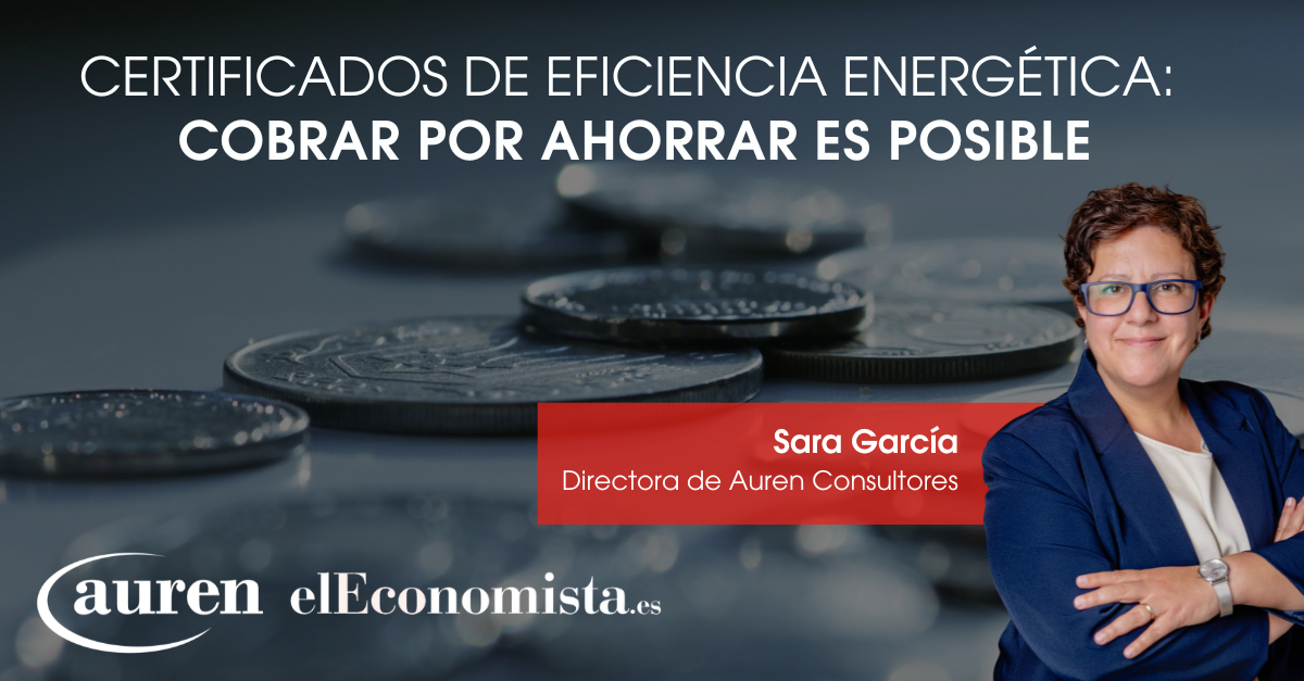 Certificados de eficiencia energética: cobrar por ahorrar es posible Certificados de eficiencia energética: cobrar por ahorrar es posible