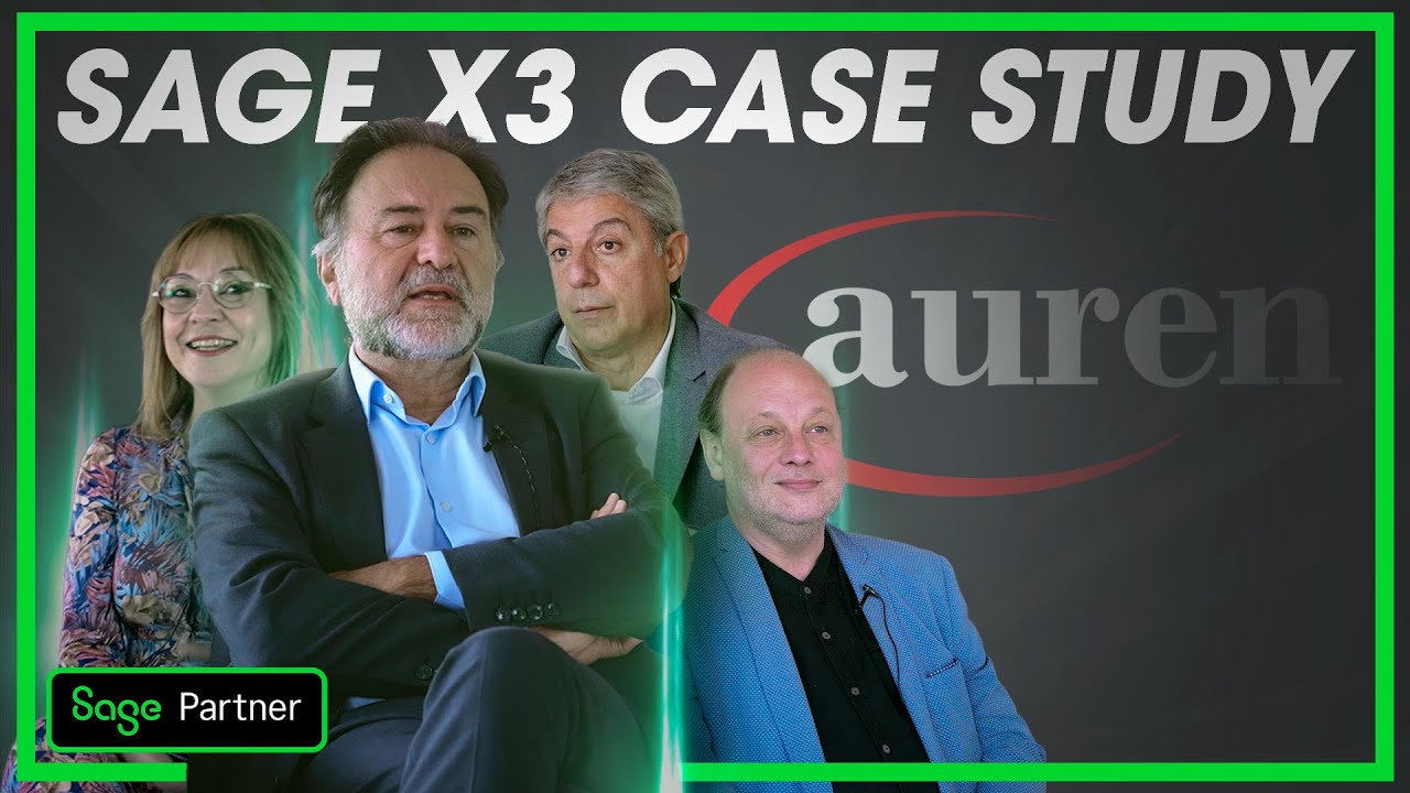 Caso de estudio Sage X3 | Auren Sage Partner