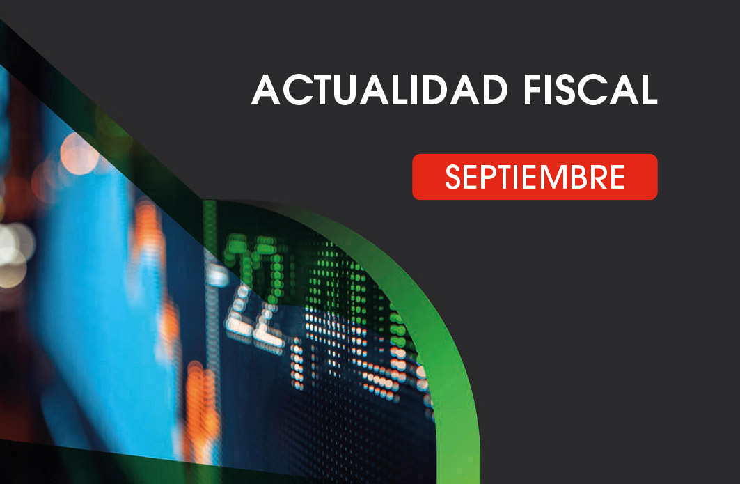 Actualidad Fiscal Septiembre 2025