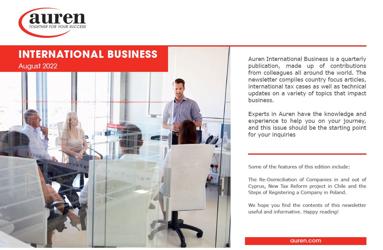 International Business August 2022