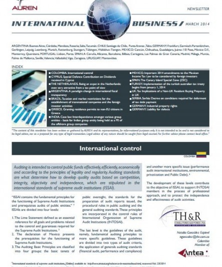 Int. Business March 2014